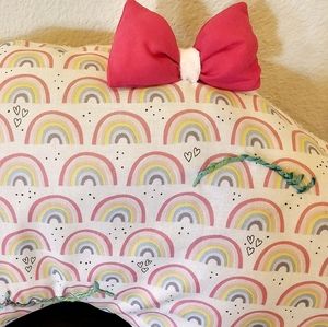 Kids rainbow pillow